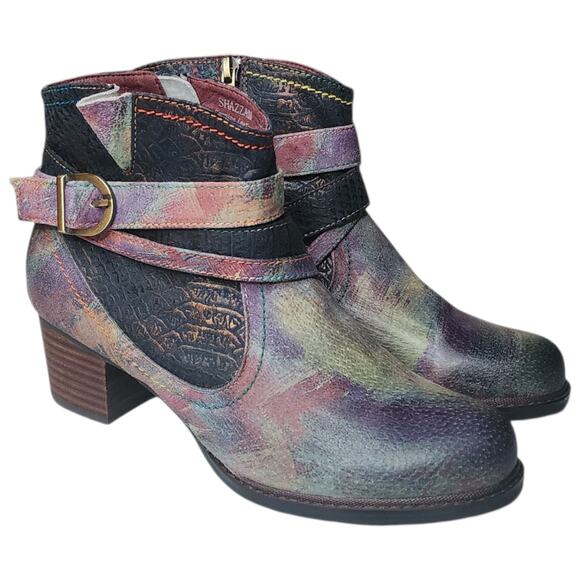 L'Artiste Shazzam Spring Step Ankle Boots Women's Size 39 US 8.5 Fairycore - Picture 1 of 7